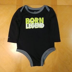 Boys long sleeve onesie